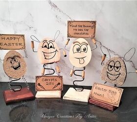 rustic easter characters