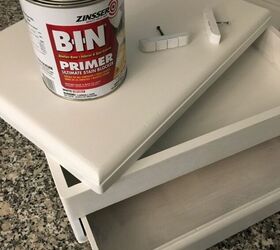 How to Paint a Silverware Box Repurposed DIY