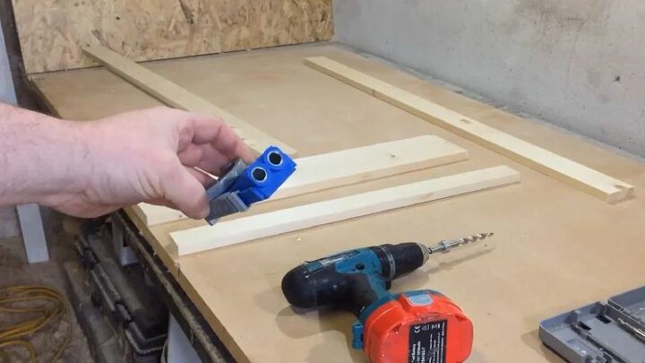 faux window frame with a view, Assemble Frame