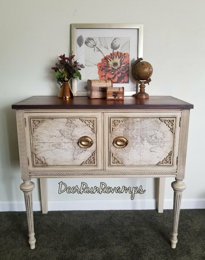 15 of the most beautiful furniture makeovers to inspire you this week, Add heaps of character to an old piece