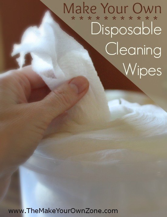 10 recetas fciles de desinfectantes de manos y toallitas limpiadoras caseras, Toallitas de limpieza desechables hechas en casa