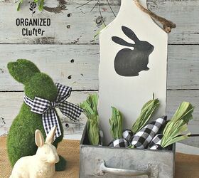 cutting board easter spring farmhouse decor project