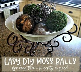 diy moss balls for less than 1