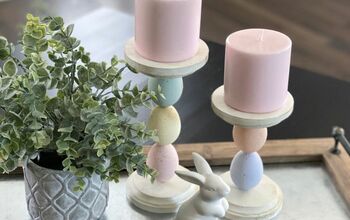 DIY Easter Egg Candle Holders