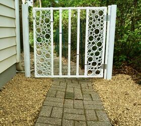 DIY PVC Pipe Gate With Snap-on Hinge