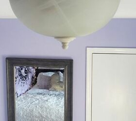 how i turned a builder grade boob light into a beaded chandelier