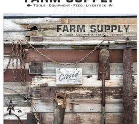 Farm Supply stencil