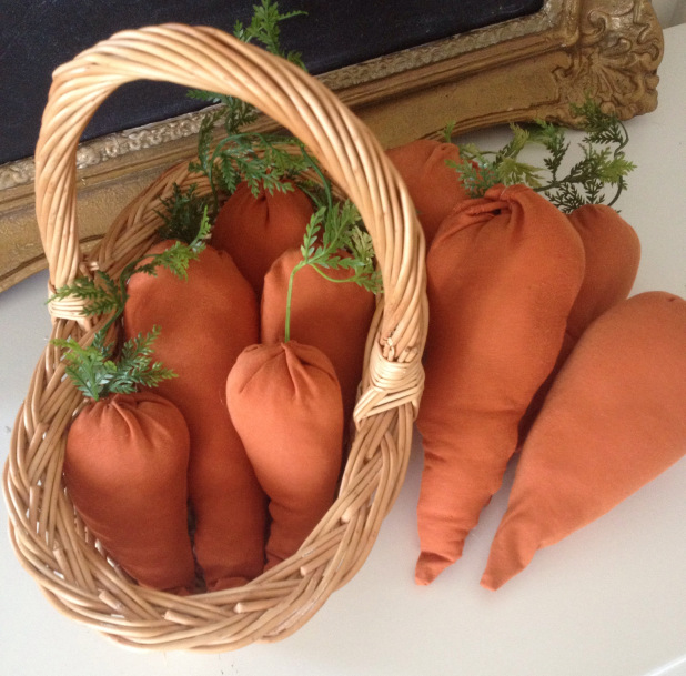 s 15 playful easter decorations that go beyond colorful eggs, Turn a T shirt into carrot decor