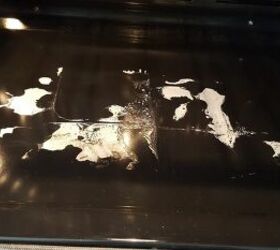 how-to-remove-tin-foil-stuck-to-bottom-of-oven-hometalk