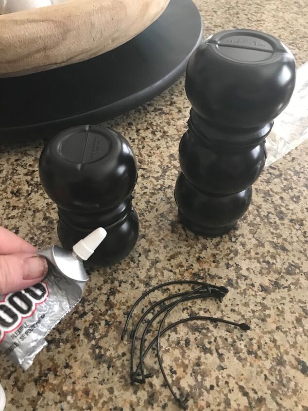 how to make dollar store chunky candle holders