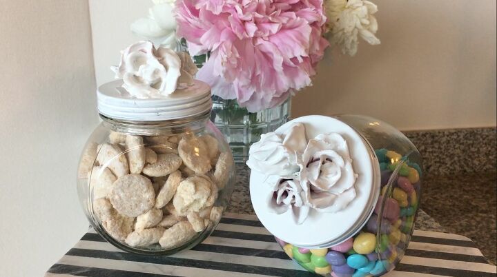 s 9 gorgeous ways to add a floral touch to your home, Plaster Flower Lids