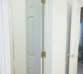 diy petite double doors from bifold doors