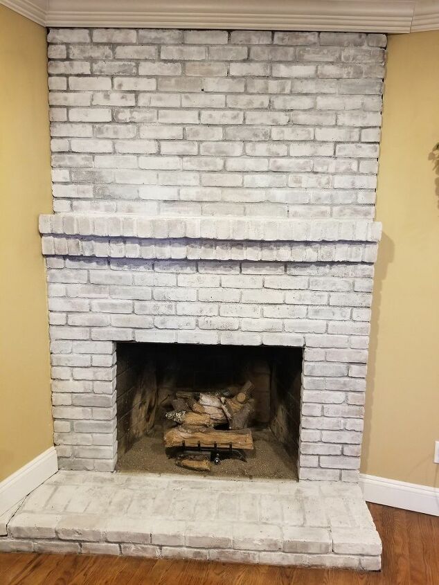 q whitewashed bricks came out to white