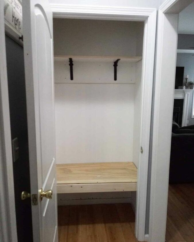 coat closet to mudroom