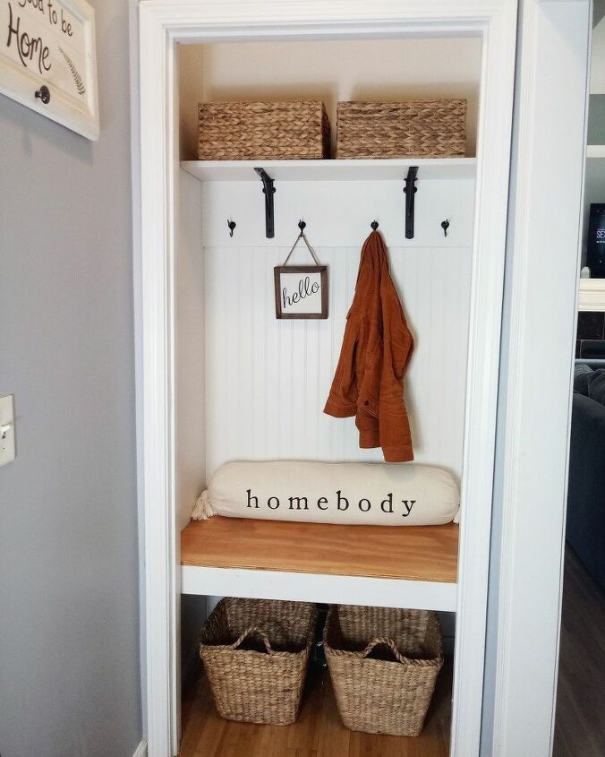 coat closet to mudroom