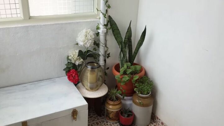 the perfect small balcony makeover in 10 simple steps, Fill in with Plants and Decor