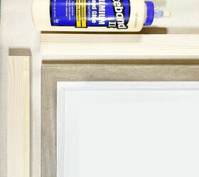 how to make large diy rustic frames from outdated or cheap frames