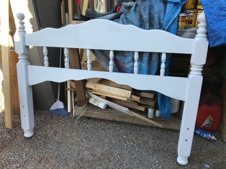 how to build a headboard bench in an afternoon