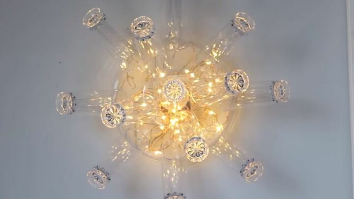 como criar uma linda luminria de parede decorativa em cinco etapas fceis, L mpada LED DIY