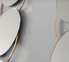 create these dreamy decorative wall mirror panels in five simple steps, Hang