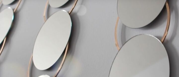 create these dreamy decorative wall mirror panels in five simple steps, Hang