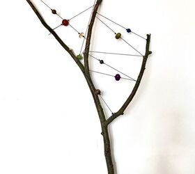how to create a weaved branch for your home, Branch weave