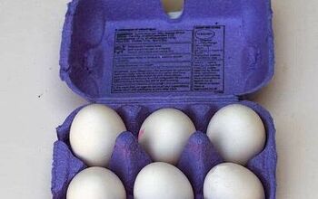 Guirnalda de huevos de verdad con decoupage