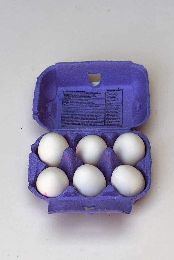 guirnalda de huevos de verdad con decoupage