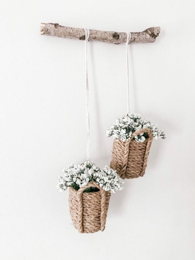 dollar tree hanging baskets
