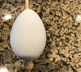 how to make easter egg candle sticks using dollar store items