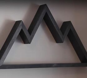 Your Easy Guide to Making DIY Floating Shelves Shaped Like Mountains