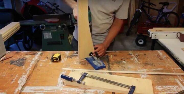 how to build diy shed doors in 13 simple steps, Drill Pocket Holes