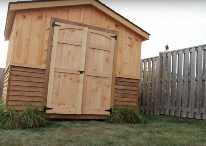 How to Create Easy-Build Shed Doors from Scratch | Hometalk