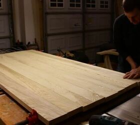 how to make a diy dining room table using bent lamination, Build Tabletop