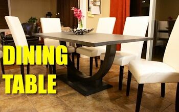 Como fazer uma mesa de jantar DIY usando laminado dobrado
