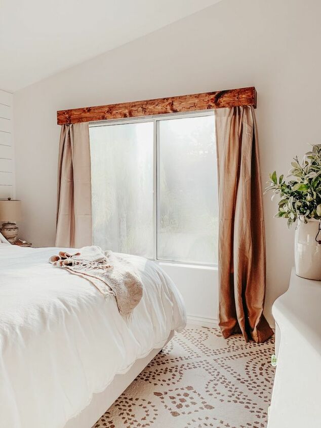DIY Farmhouse Wood Window Valance | Hometalk