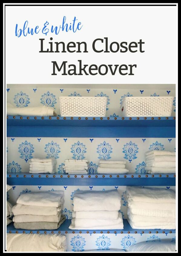 linen closet idea for cheap
