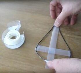 create a diy no gap mask with basic household goods, Add Two Pieces of Tape