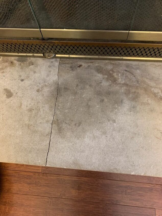 How Can I Repair A Concrete Ledge On Fireplace Paint Hometalk Concrete Ledge On Fireplace Paint, Fireplace Hearth Concrete Repair