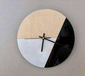 diy modern clock