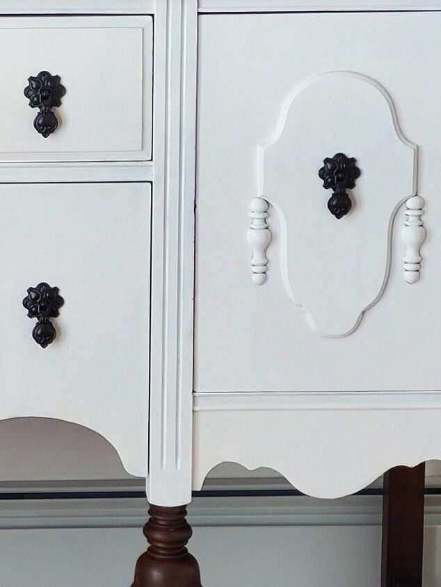 veneer removal paint and stain of antique buffet