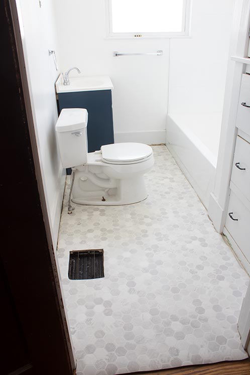 atualizao rpida e fcil do piso do banheiro