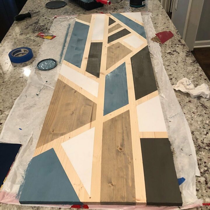 easy and affordable wood wall art