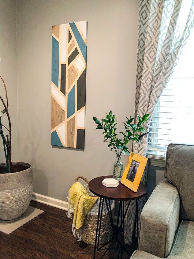 easy and affordable wood wall art