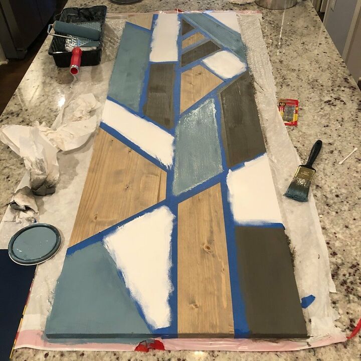 easy and affordable wood wall art