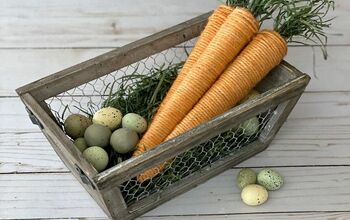 DIY Twine Carrots