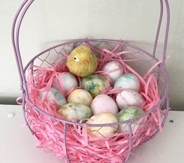 s 6 adorable easter egg ideas to try this year, Shaving Cream Easter Eggs