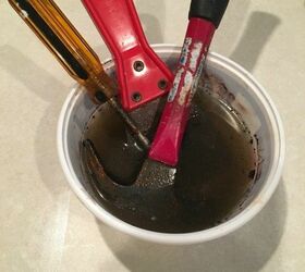 1 ingredient way to get rust off tools