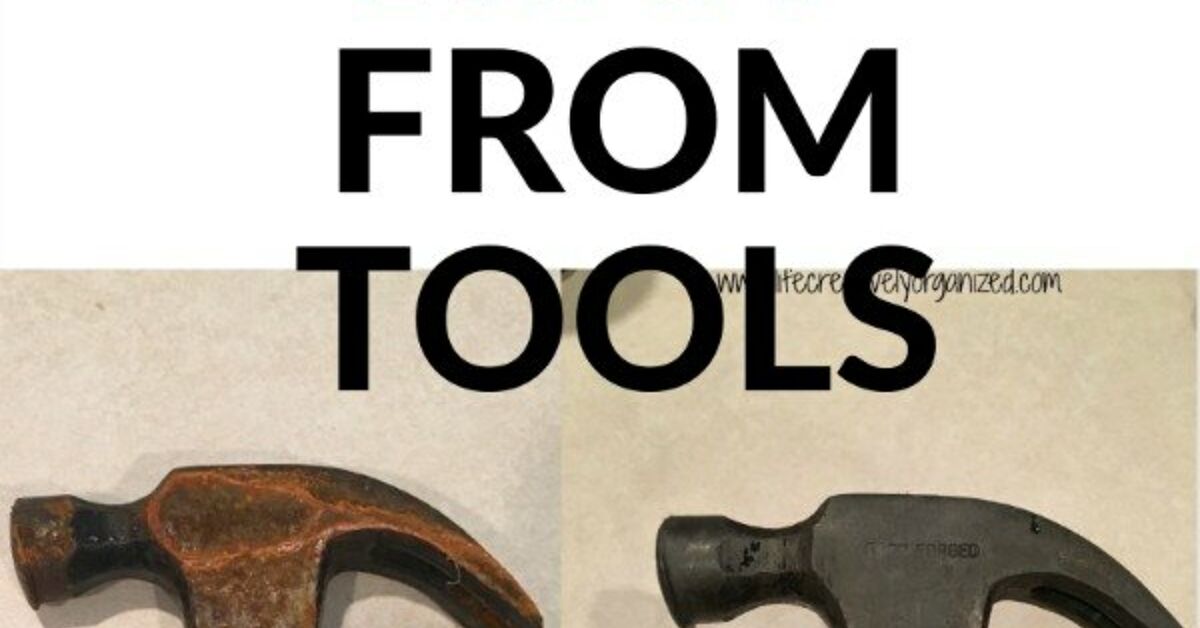 Getting Rust Off Tools How to Remove Rust from Metal Tools | Hometalk