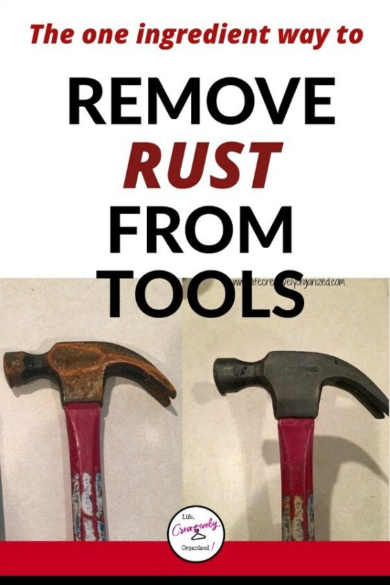 How to Remove Rust from Metal Tools | Hometalk